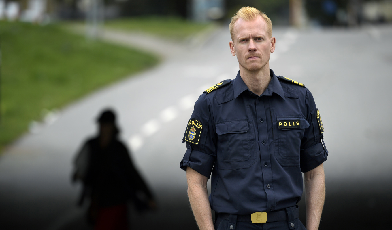 Christoffer Bohman är utredningschef vid Sörmlandspolisen. Han leder arbetet mot Eskilstunas allt våldsammare gängkriminella. Arkivbild. Foto: Janerik Henriksson/TT