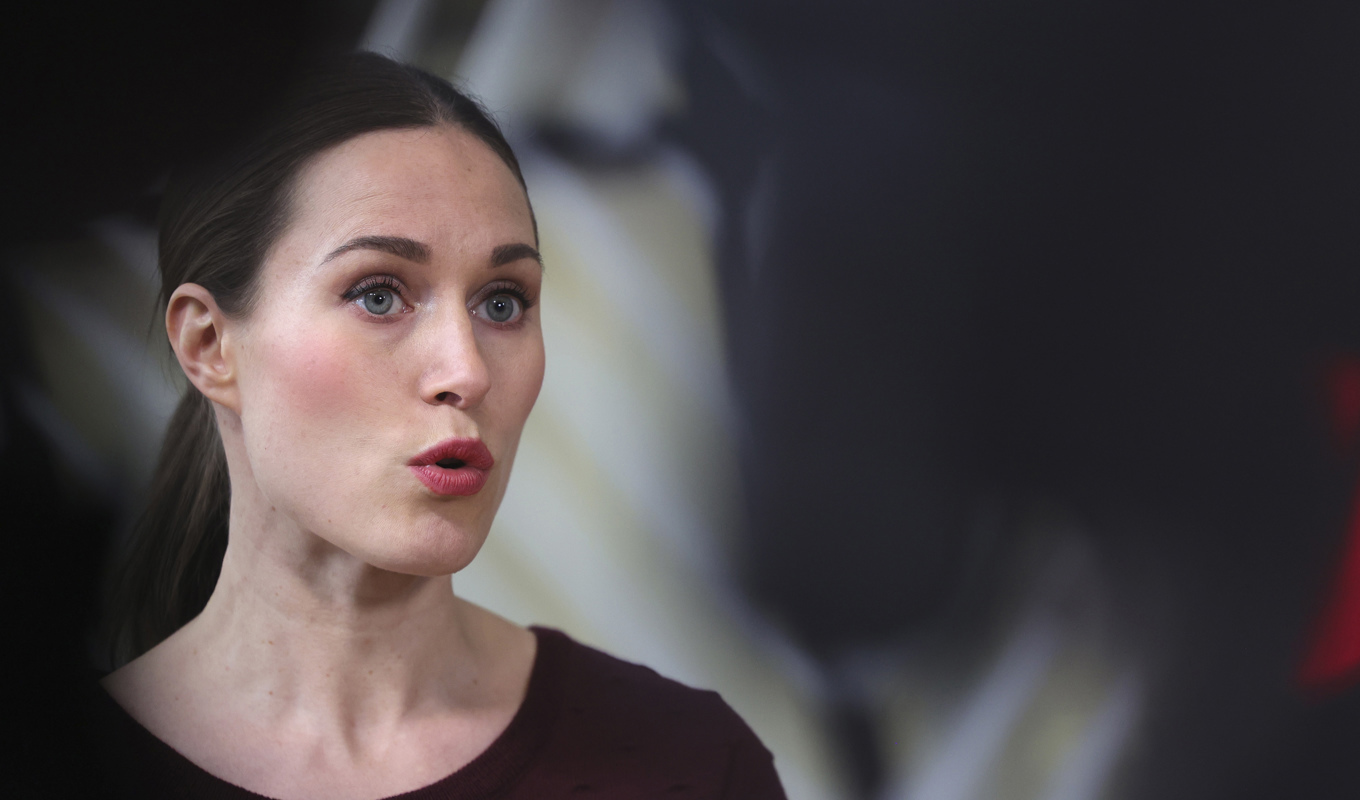 Finlands statsminister Sanna Marin. Arkivbild. Foto: Olivier Matthys/AP/TT