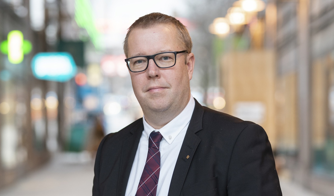 IF Metalls förbundssekreterare Martin Gunnarson. Foto: Daniel Roos