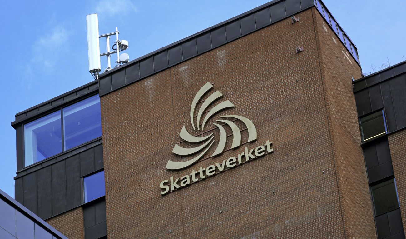 Skatteverket anser att mannen bott så pass mycket i Sverige att han ska betala skatt här. Arkivbild. Foto: Janerik Henriksson/TT