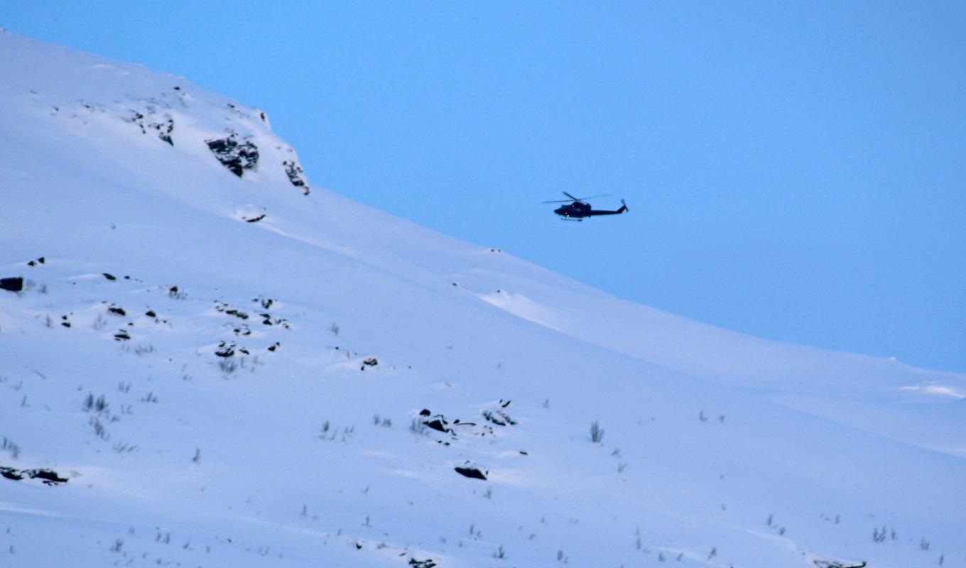 Tre svenskar drogs med i lavinen i Norge i fredags. En av dem omkom. Arkivbild. Foto: Rune Stoltz Bertinussen/NTB/TT