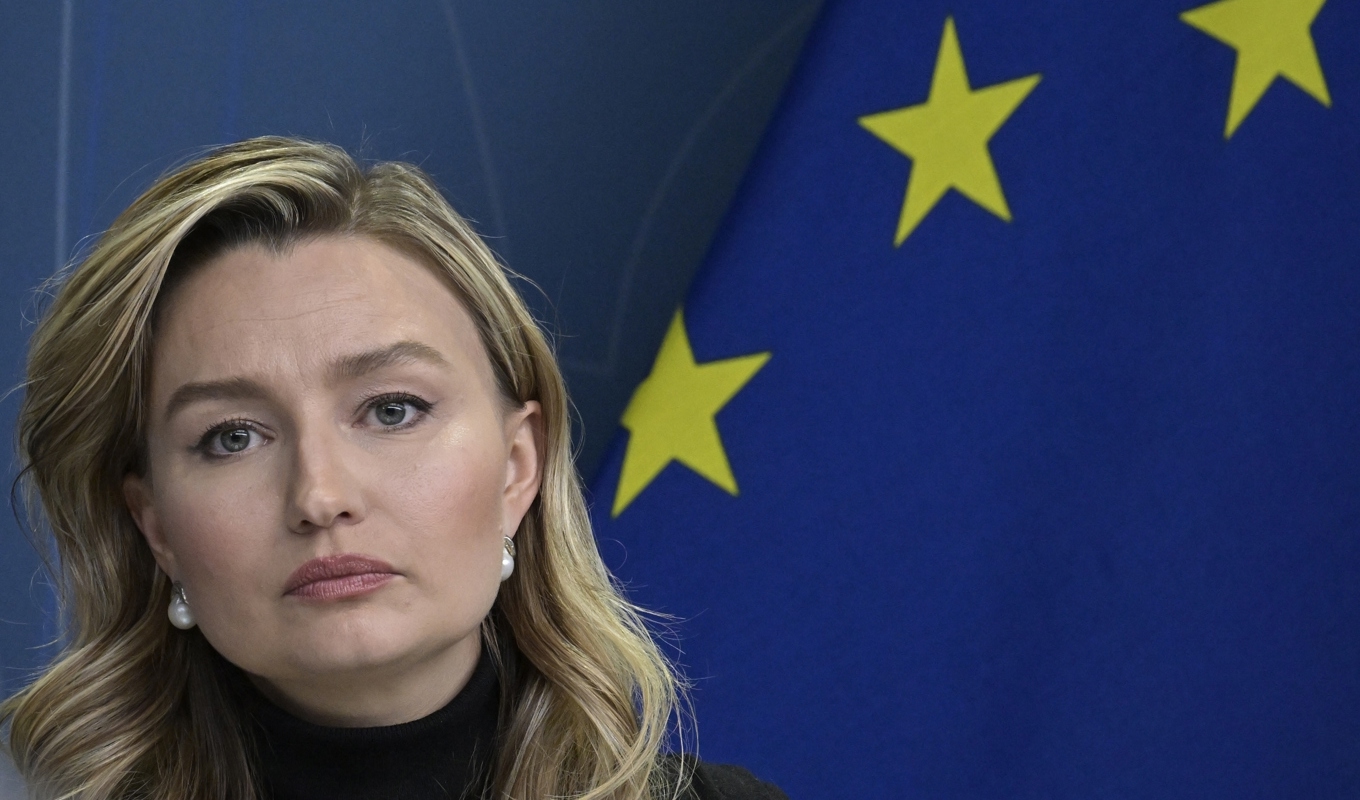 Energi- och näringsminister Ebba Busch (KD) vill sekretessbelägga statens elstöd till konsumenter. Foto: Janerik Henriksson /TT