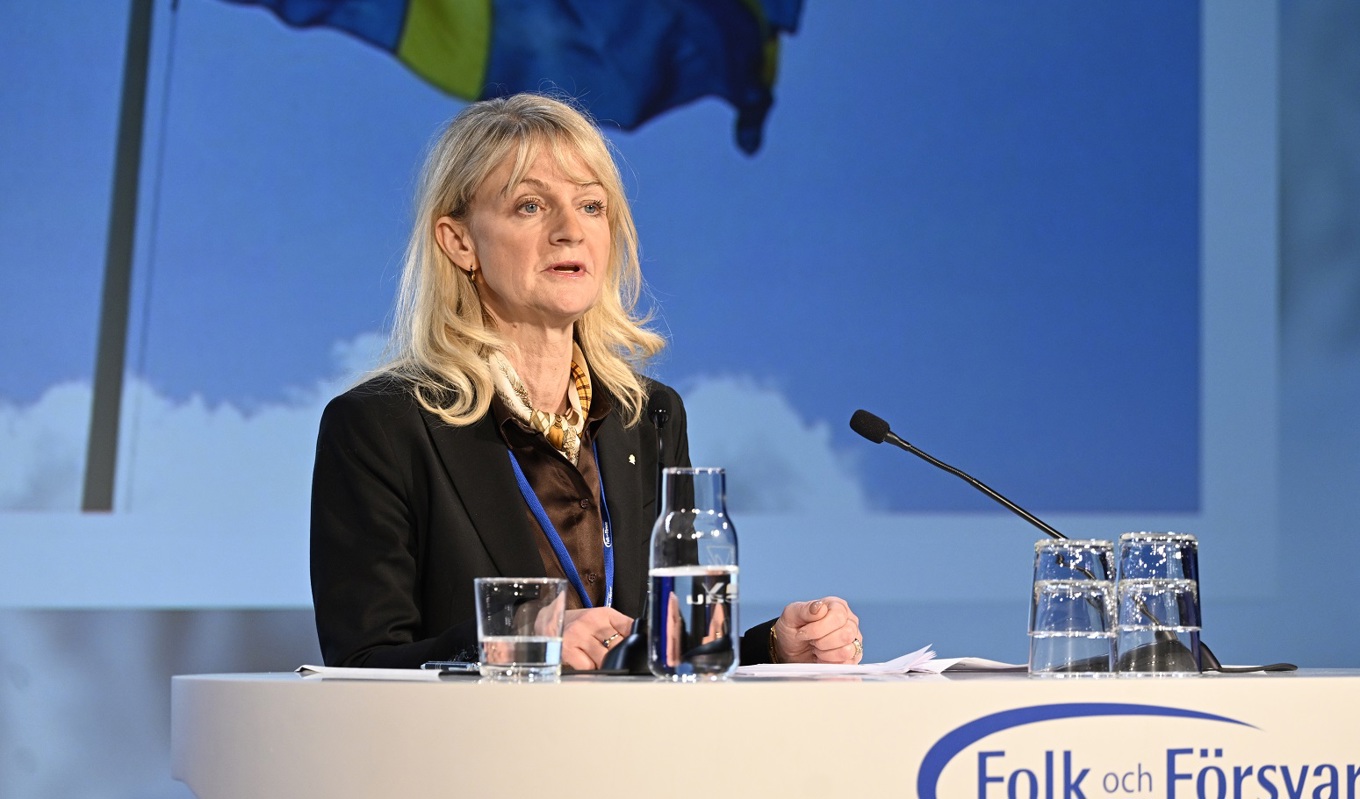 Charlotte von Essen, chef på Säpo. Foto: Henrik Montgomery/TT