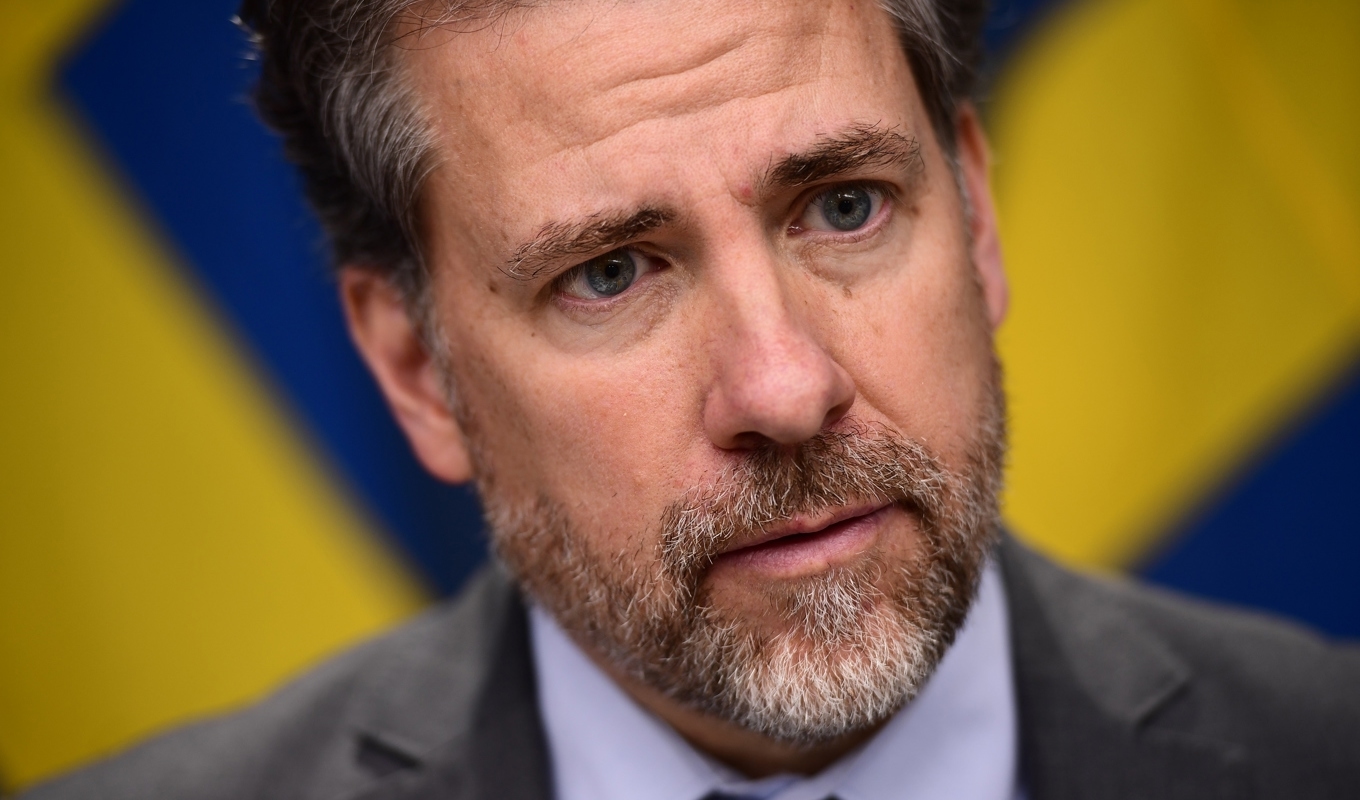 Migrationsverkets generaldirektör Mikael Ribbenvik. Arkivbild. Foto: Paul Wennerholm/TT