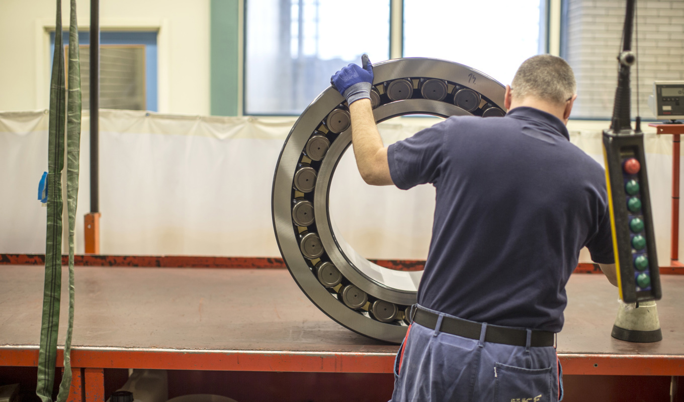 Man inom industrin. Arkivbild. Foto: Björn Larsson Rosvall/TT