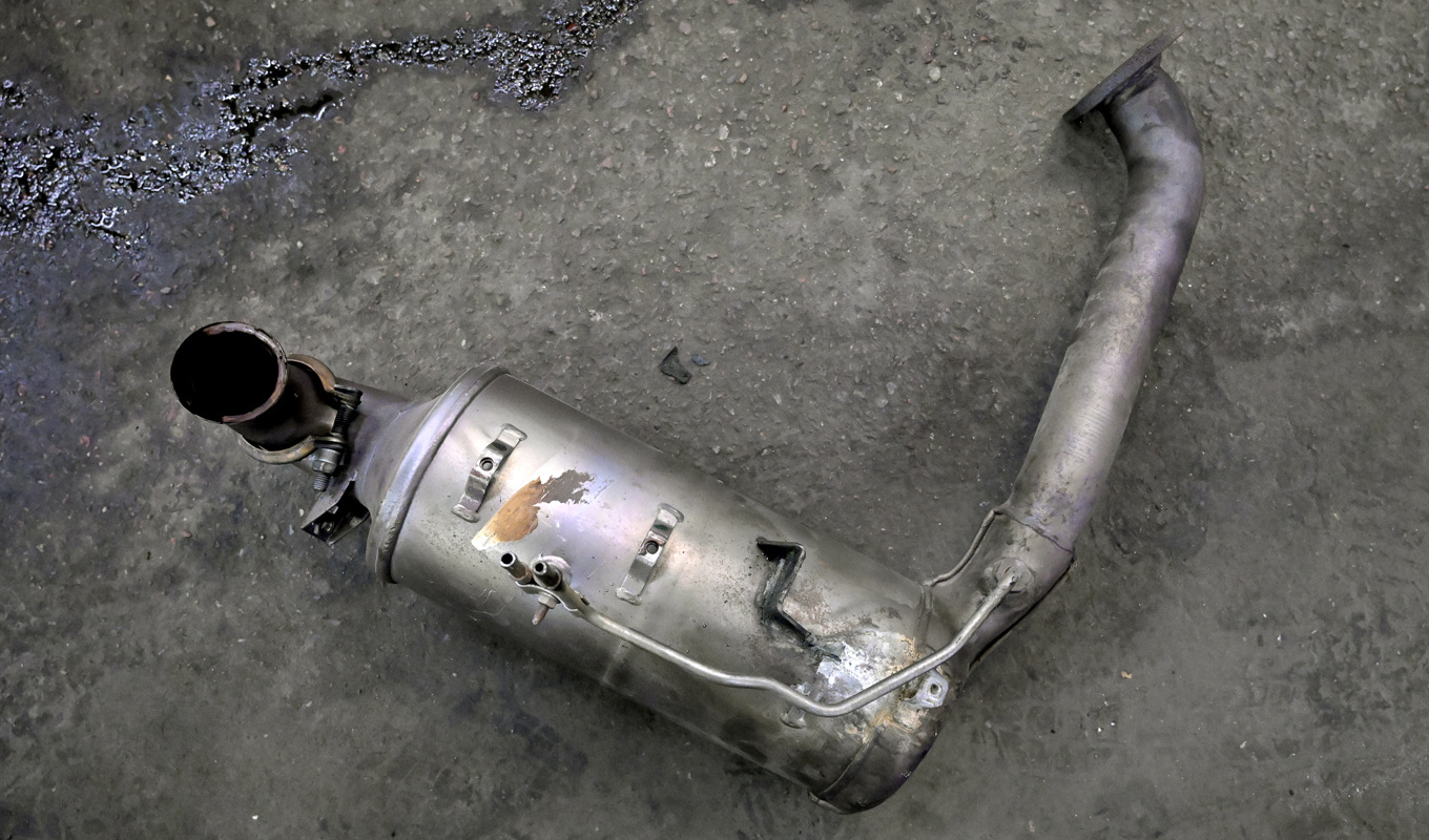 Nytt rekord av katalysatorstölder i fjol. Arkivbild. Foto: Janerik Henriksson/TT