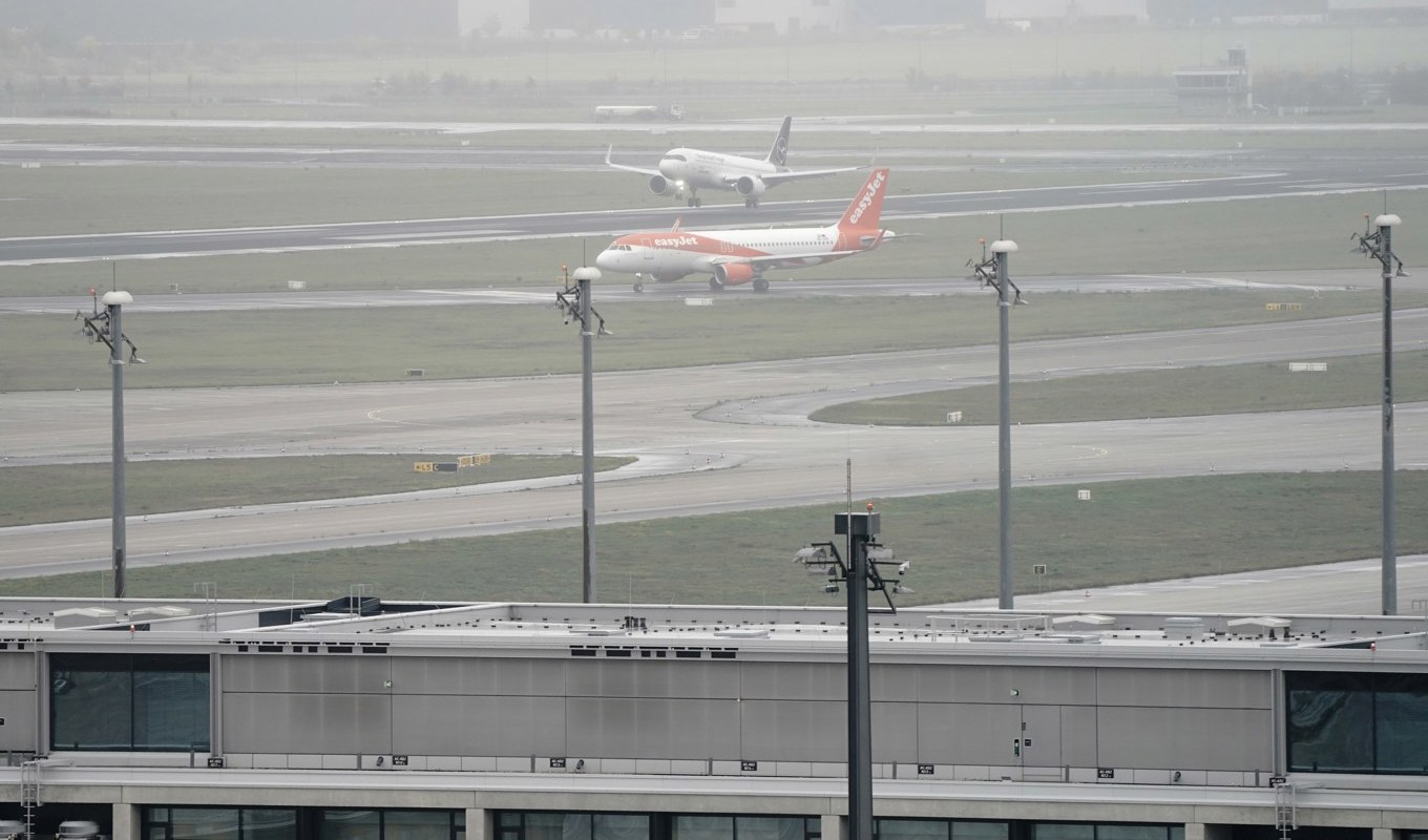 Brandenburg-flygplatsen. Arkivbild. Foto: Kay Nietfeld/pool/AP/TT