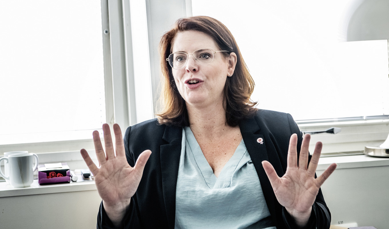 Botkyrkas starka kvinna, Ebba Östlin (S), röstades bort på ett medlemsmöte i helgen. Arkivbild. Foto: Tomas Oneborg/SvD/TT