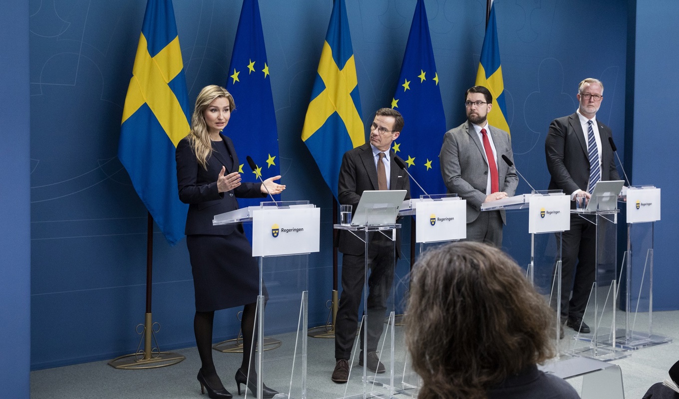 Regeringen har lågt förtroende, enligt en opinionsmätning. Foto: Ninni Andersson/Regeringskansliet