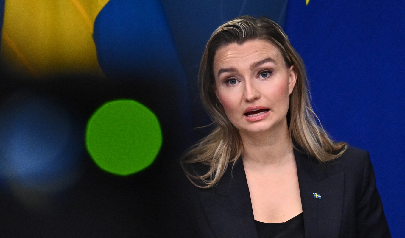 Energi- och näringsminister Ebba Busch (KD) säger att förbudet mot uranbrytning får konsekvenser för möjligheten att utvinna sällsynta jordartsmetaller. Arkivbild. Foto: Claudio Bresciani/TT
