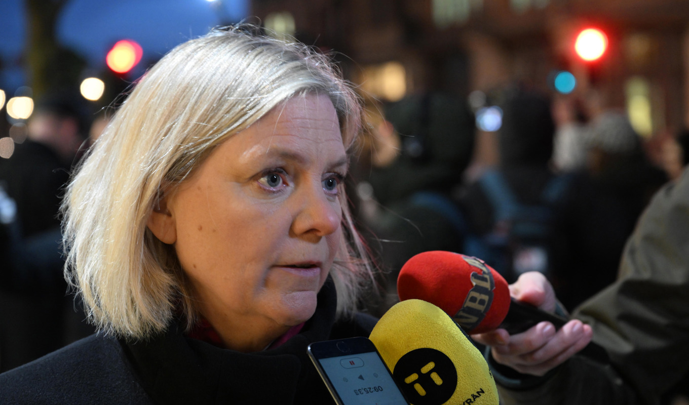 Socialdemokraternas partiledare Magdalena Andersson. Arkivbild. Foto: Fredrik Sandberg/TT