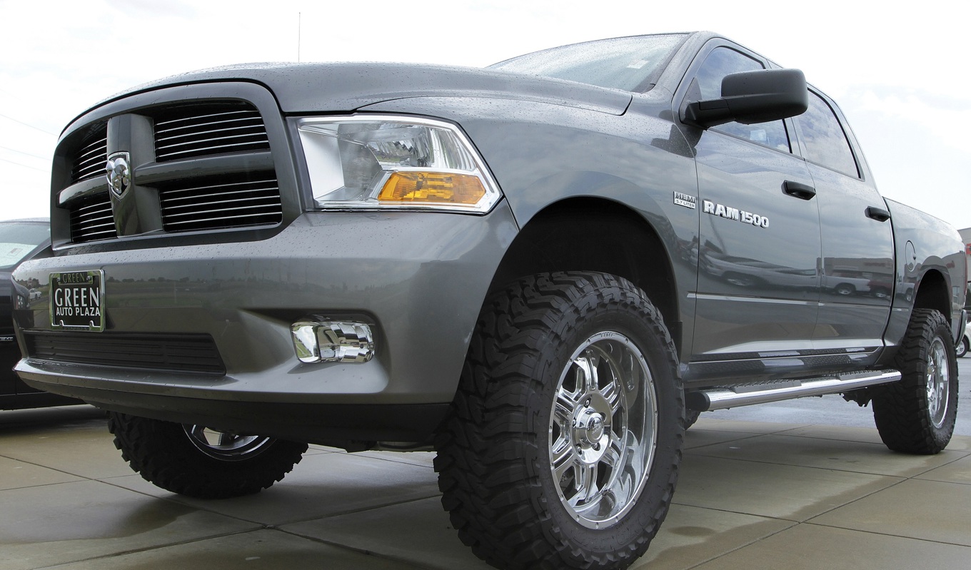 Sju stycken bilar av märket Ram 1 500 stals i Halland och nordvästra Skåne i januari, enligt Hallandsposten. Foto: Seth Perlman/AP/TT