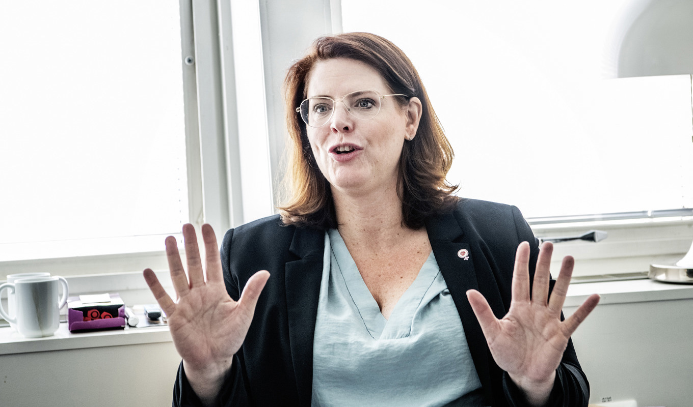 Ebba Östlin röstades bort från posten som kommunstyrelsens ordförande i Botkyrka för två veckor sedan. Arkivbild. Foto: Tomas Oneborg/SvD/TT