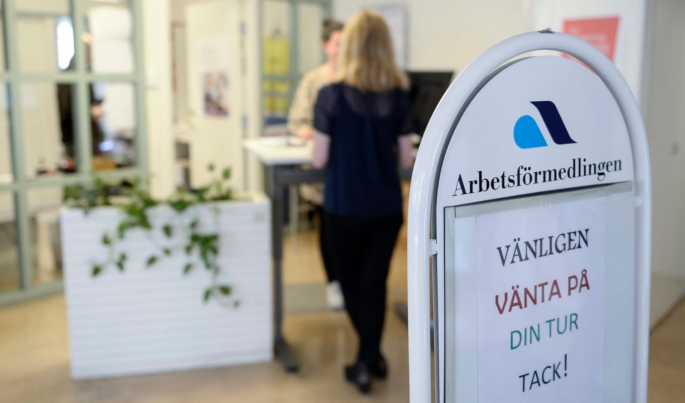 Tendenser till köbildning hos Arbetsförmedlingen. Arkivbild. Foto: Bertil Ericson / TT