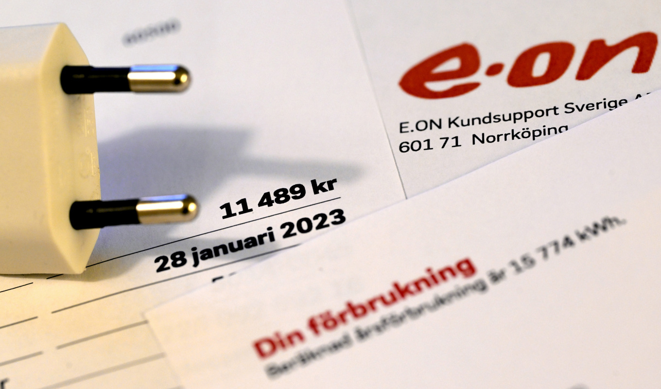 Elpriserna har rusat i höjden. Nu börjar stödet betalas ut för södra delen av Sverige. Arkivbild. Foto: Janerik Henriksson/TT