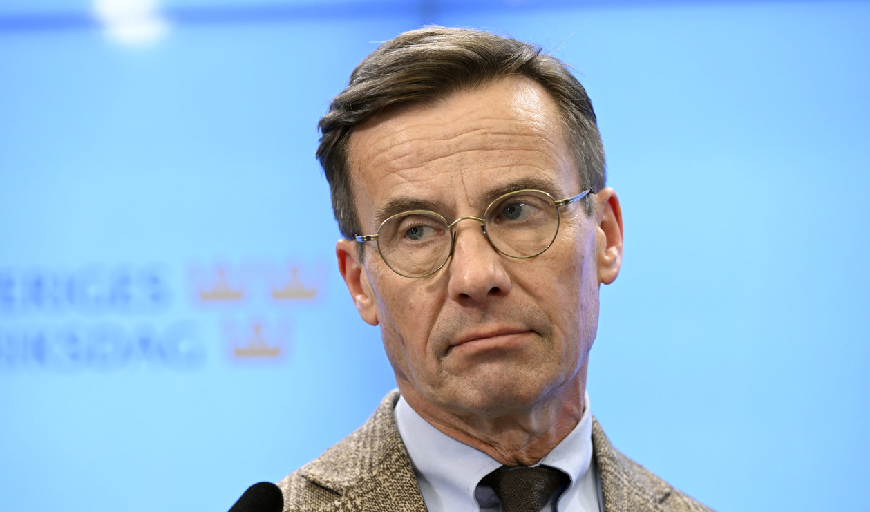 Statsminister Ulf Kristersson (M). Arkivbild. Foto: Jessica Gow/TT