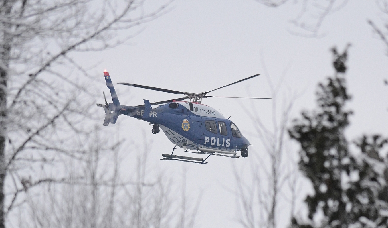 En A-traktor med sju minderåriga försökte köra ifrån polisen under lördagskvällen. Arkivbild. Foto: Mikael Fritzon/TT