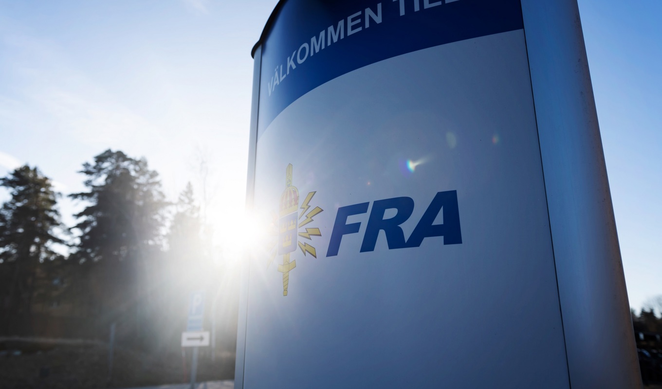 För första gången sedan 1945 rapporterar FRA om ett storkrig i Europa. Foto: Stina Stjernkvist/TT. Arkivbild.