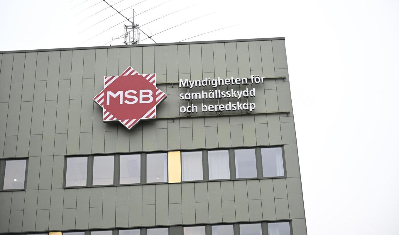 Under förra året genomförde MSB 119 insatser relaterade till kriget i Ukraina. Arkivbild. Foto: Fredrik Sandberg/TT