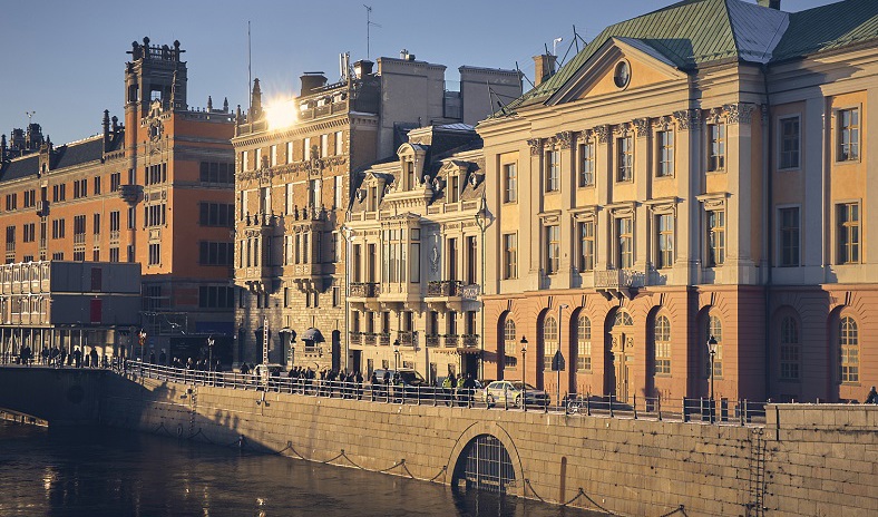 Sagerska palatset i centrala Stockholm. Foto: Johan Landquist
