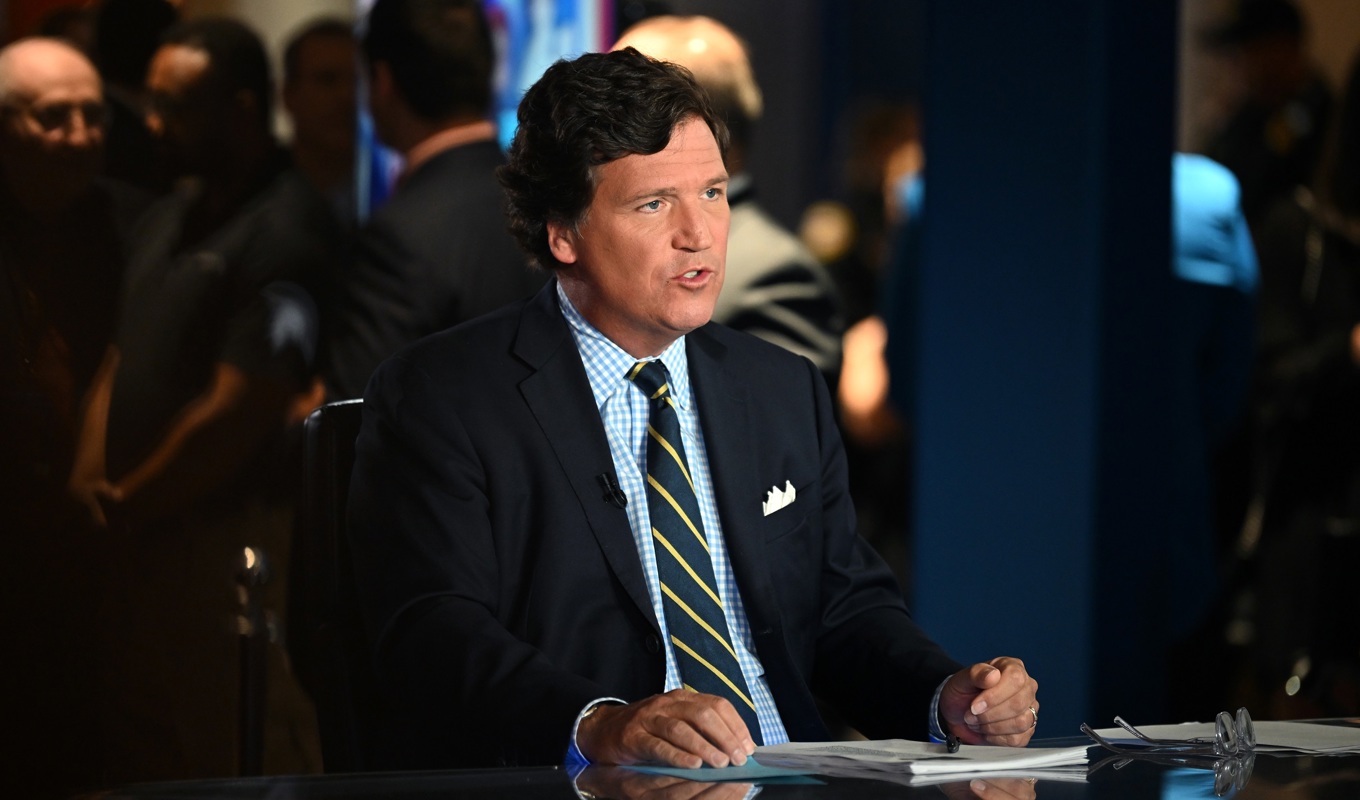 Fox News-ankaret Tucker Carlson. Foto: Jason Koerner/Getty Images