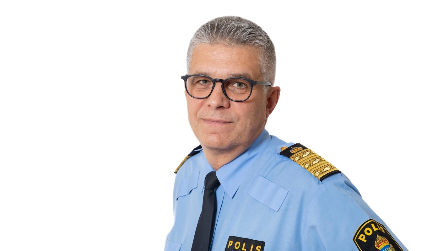 Enligt rikspolischef Anders Thornberg pågår en offensiv mot gängvåldet. Foto: Polisen