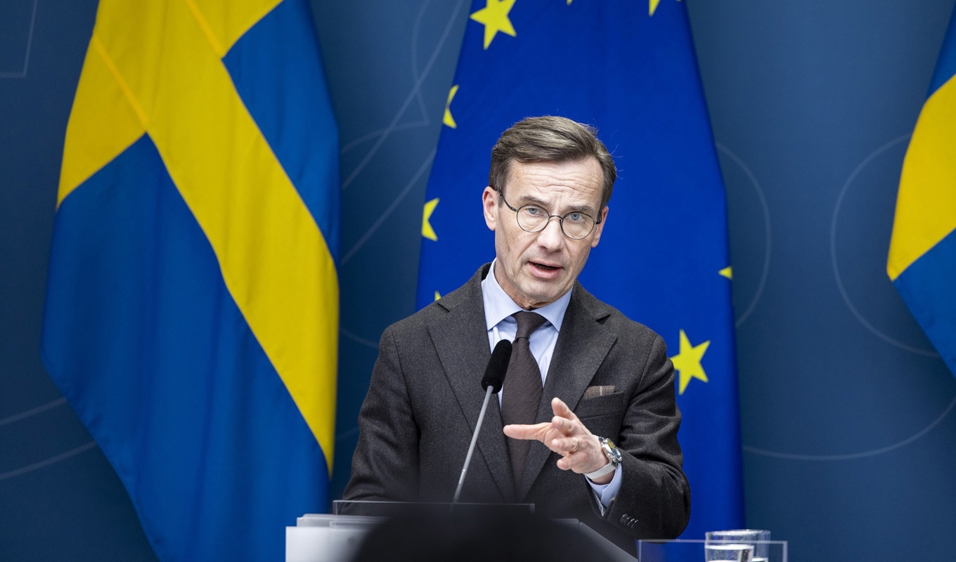 Statsminister Ulf Kristersson (M). Foto: Ninni Andersson/Regeringskansliet