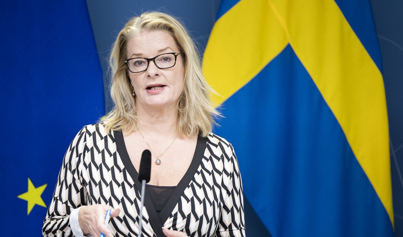 Skolminister Lotta Edholm (L). Foto: Ninni Andersson/Regeringskansliet