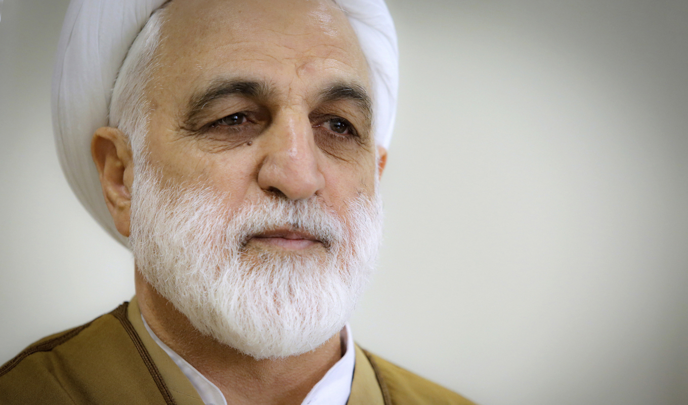 Irans högt uppsatte jurist Gholam-Hossein Mohseni Ejei. Arkivbild Foto: Irans kansli för ayatollan via AP/TT