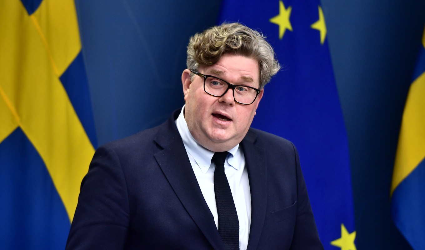Gunnar Strömmer (M), justitieminister. Arkivbild. Foto: Caisa Rasmussen/TT