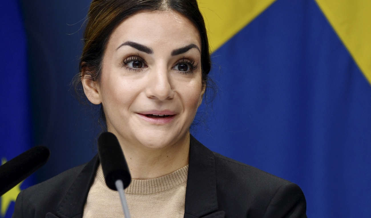 Kulturminister Parisa Liljestrand (M) säger i Ekots lördagsintervju att hon är kompromisslös med att kulturen ska vara fri. Arkivbild. Foto: Lars Schröder/TT
