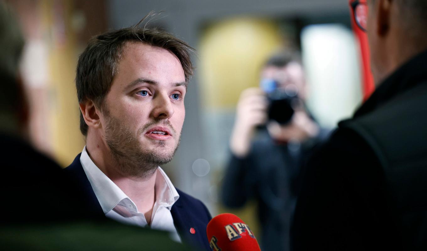 Emanuel Ksiazkiewicz säger att hans ambition är att läka såren som finns i partiet. Foto: Fredrik Persson/TT