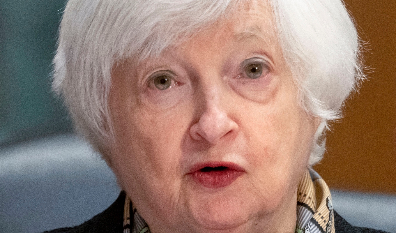 Finansminister Janet Yellen har tagit emot brevet från bankerna. Arkivbild. Foto: Jacquelyn Martin/AP/TT