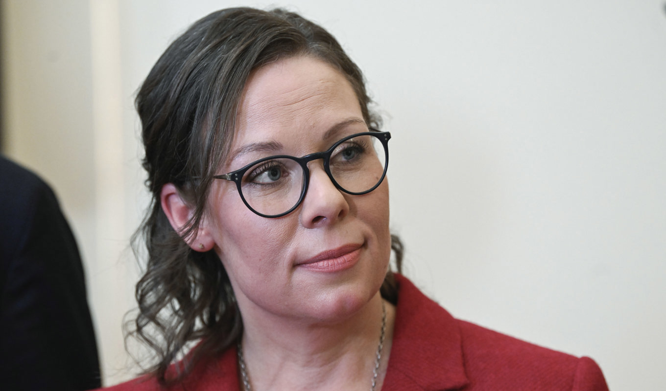 Migrationsminister Maria Malmer Stenergard (M) imponeras av dansk migrationspolitik. Arkivbild. Foto: Fredrik Sandberg/TT
