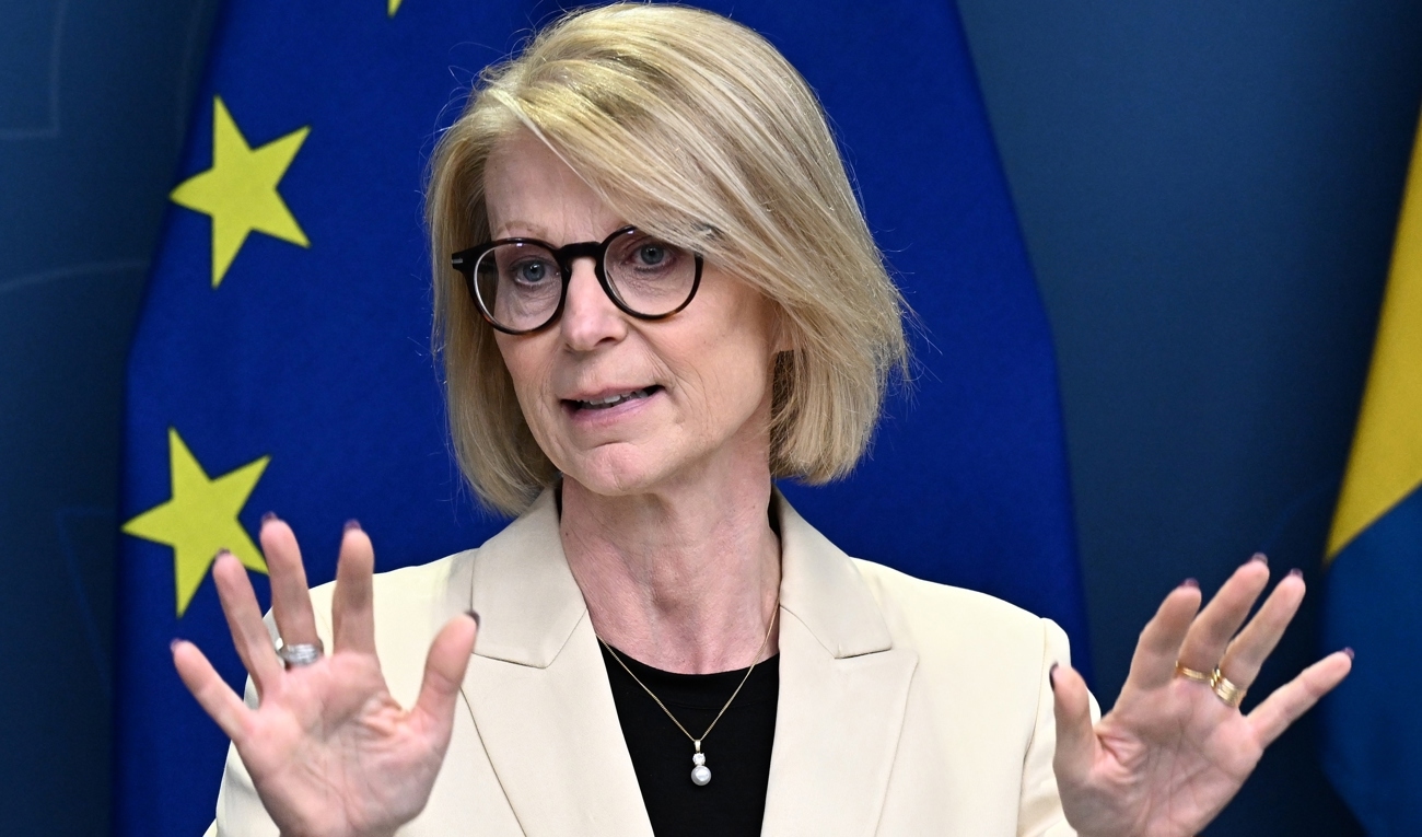 Finansminister Elisabeth Svantesson (M). Foto: Jonas Ekströmer/TT