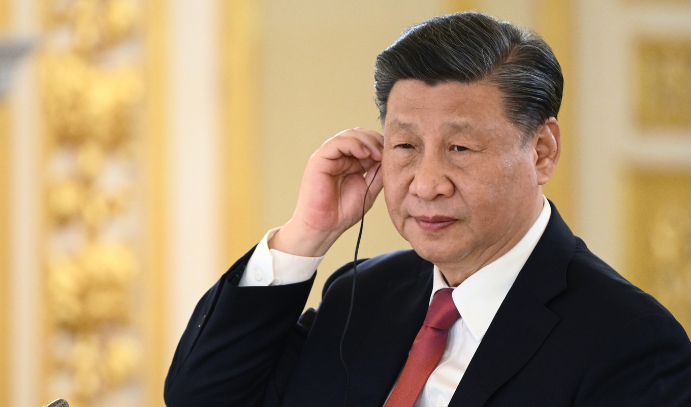 Projektet Ett bälte, en väg (BRI) lanserades av president Xi Jinping 2013. Arkivbild. Foto: Alexey Maishev/AP/TT