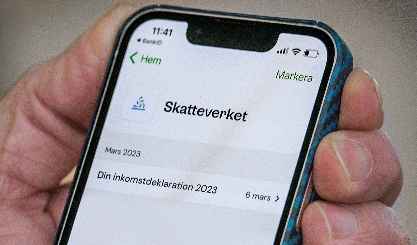 Deklarationer utan ändringar ska göras senast den 30 mars, inte den 29 mars. Arkivbild. Foto: Claudio Bresciani/TT