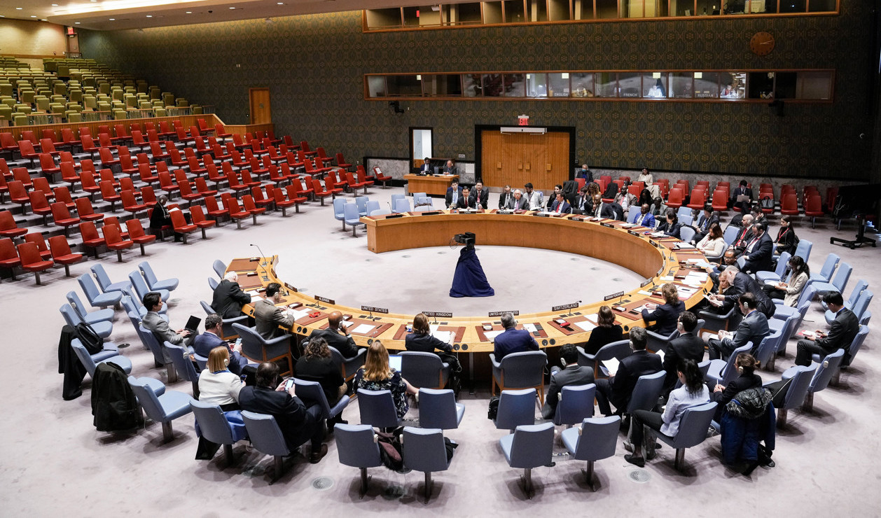 FN:s säkerhetsråd i New York. Arkivbild. Foto: John Minchillo/AP/TT