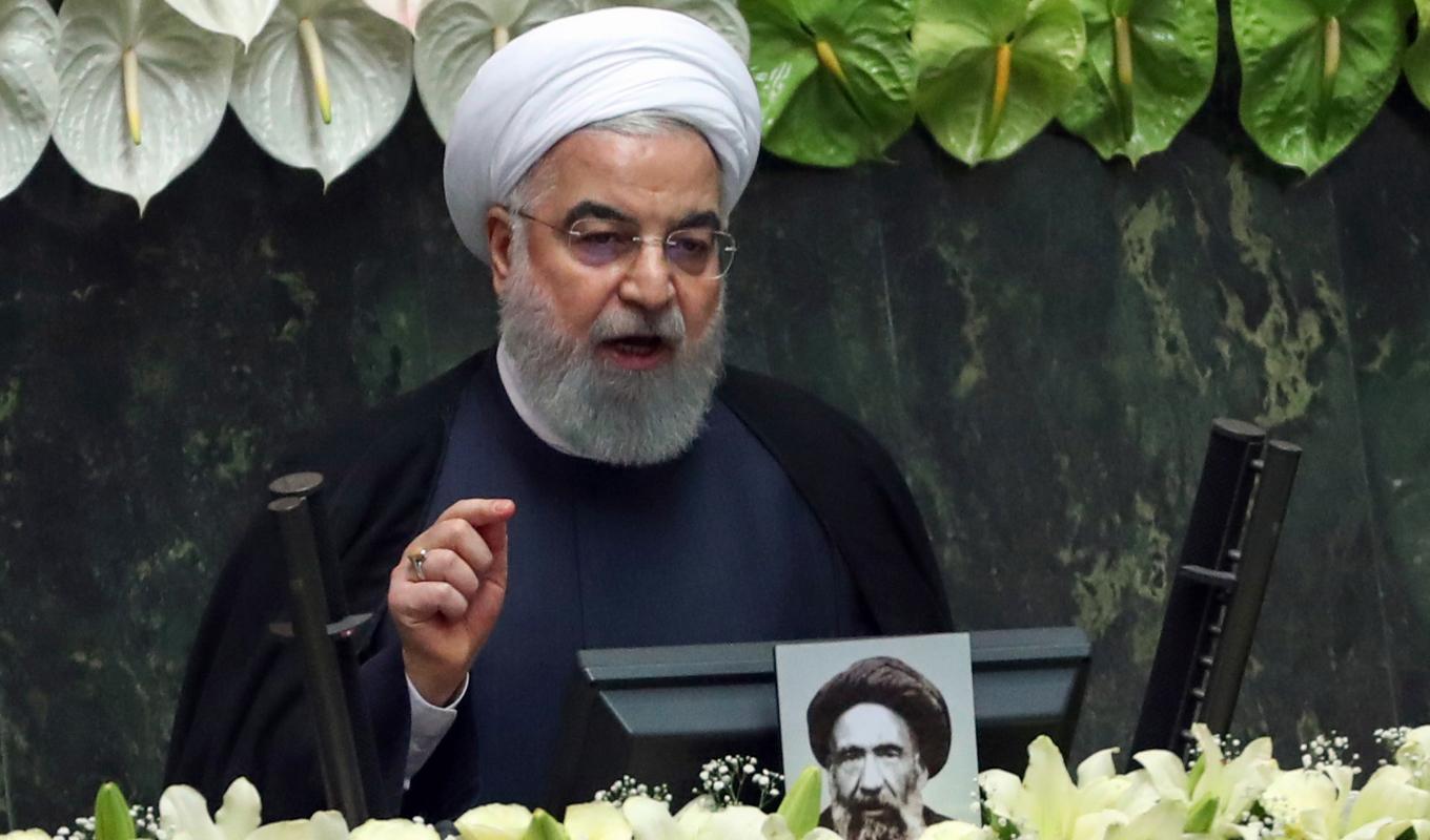 Irans president Hassan Rouhani. Foto: AFP via Getty Images