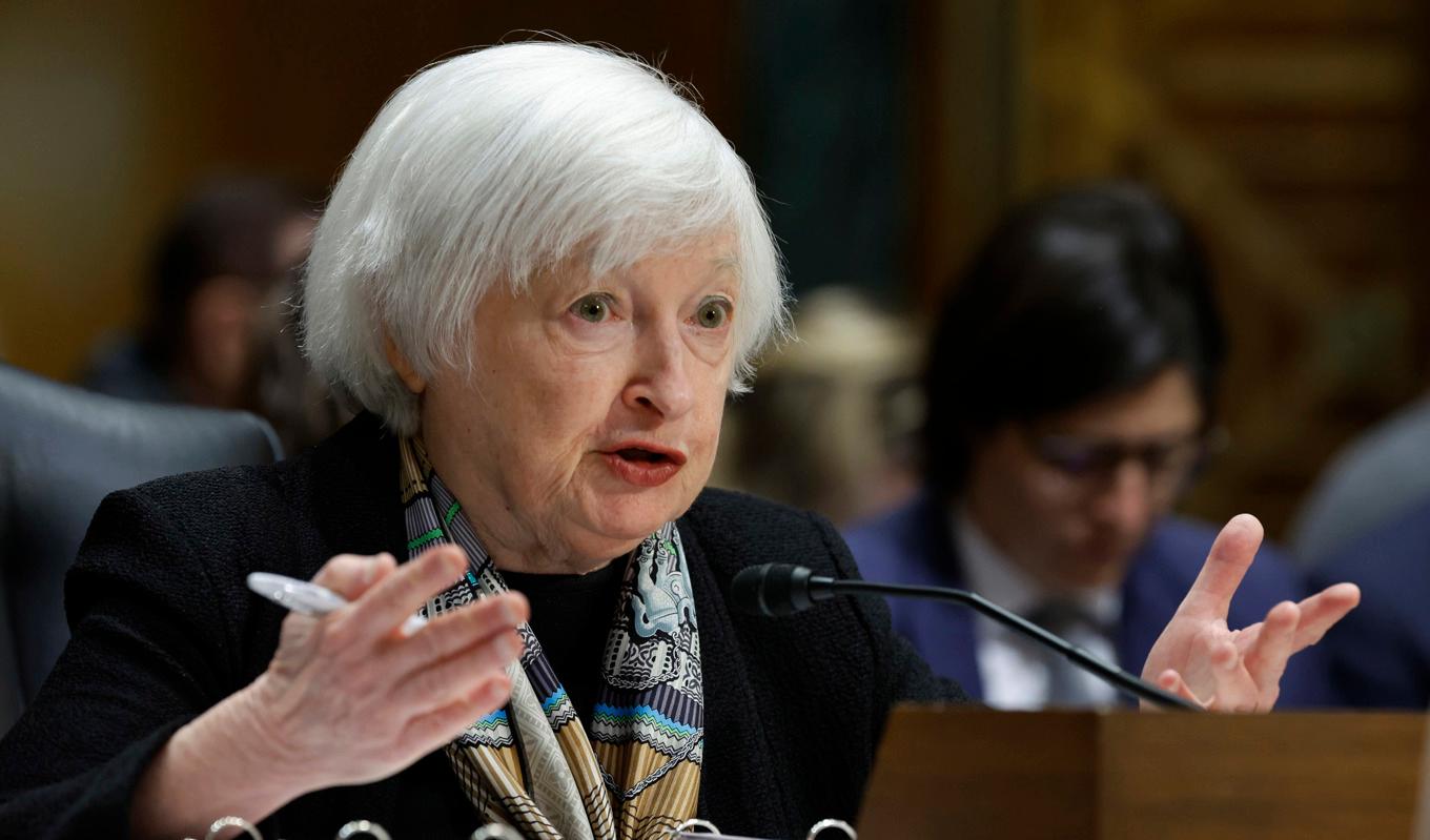 Janet Yellen försäkrar att skattebetalarna inte står för notan. Foto: Chip Somodevilla/Getty Images