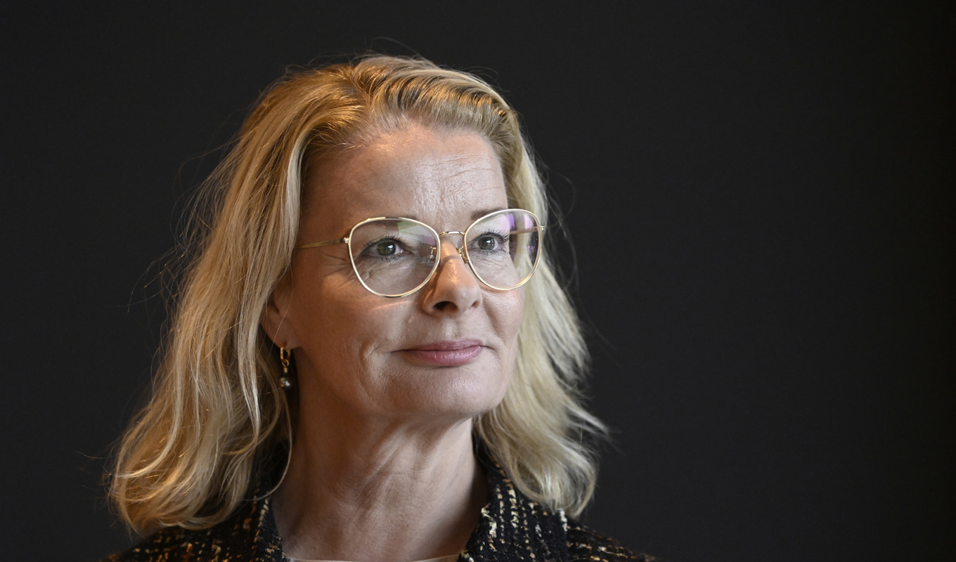 Skolminister Lotta Edholm (L). Arkivbild. Foto: Fredrik Sandberg/TT