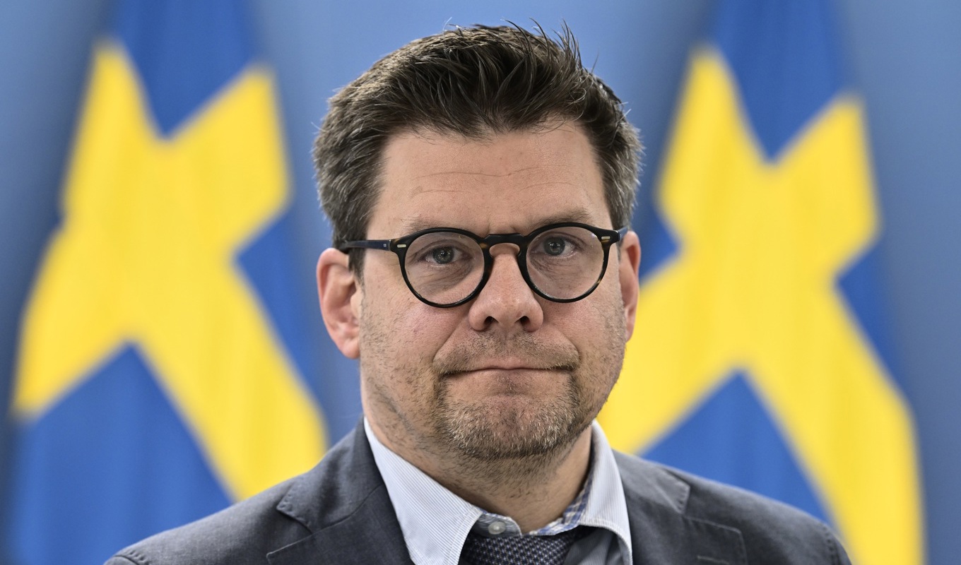 Jonas Trolle är chef på Center mot våldsbejakande extremism (CVE). Arkivbild. Foto: Claudio Bresciani/TT