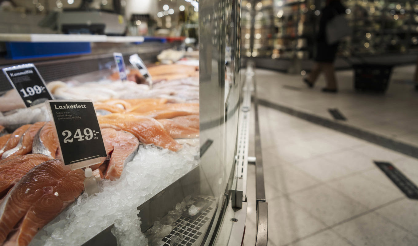 Inflationen i Sverige är nästan dubbelt så hög som i Danmark och Norge. Arkivbild. Foto: Stina Stjernkvist/SvD/TT