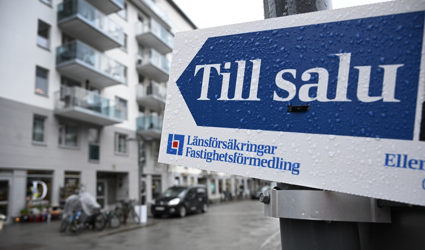 Aldrig tidigare har så få bostadsrätter sålts i relation till det totala beståndet. Arkivbild. Foto: Anders Wiklund/TT