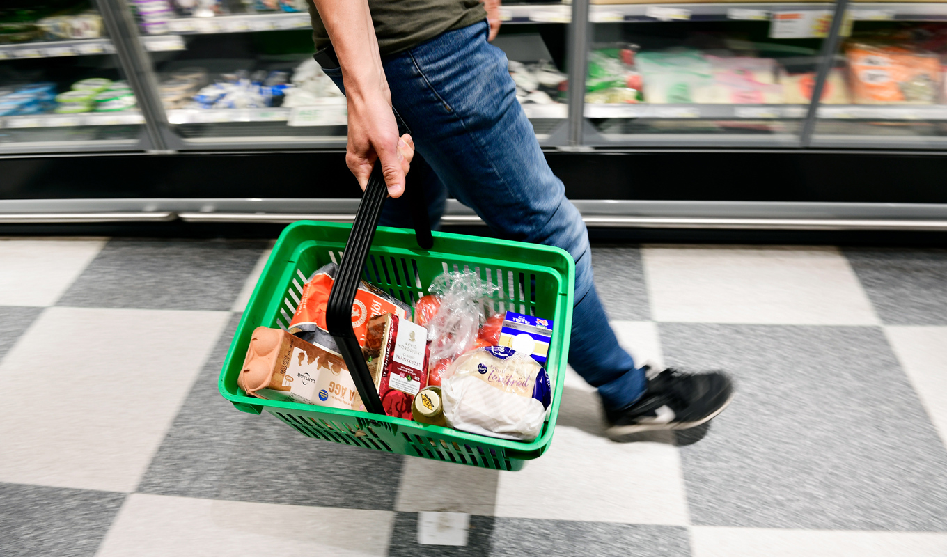 Matpriserna trycker upp inflationen. Arkivbild. Foto: Chris Anderson/TT