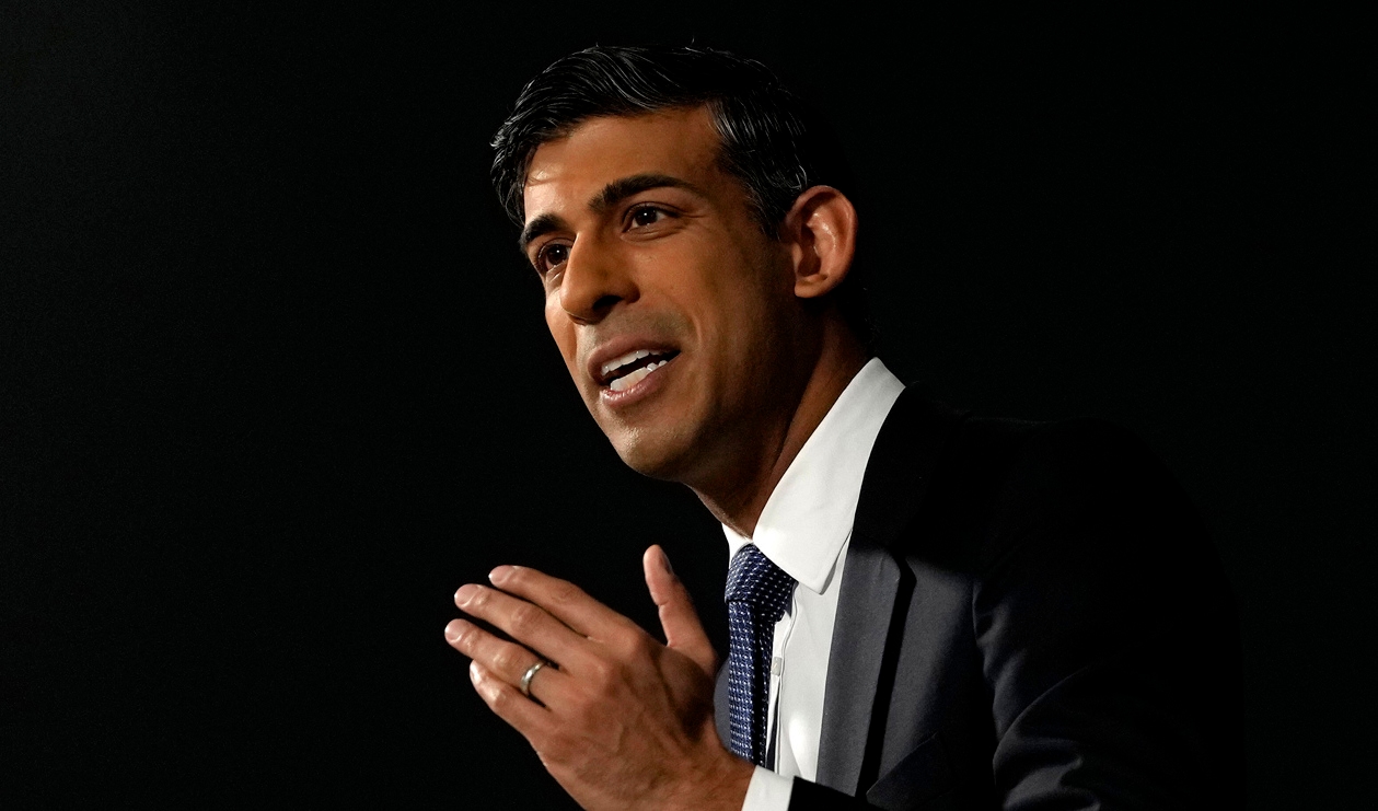 Storbritanniens premiärminister Rishi Sunak utreds för eventuell intressekonflikt. Arkivbild. Foto: Kirsty Wigglesworth/AP/TT