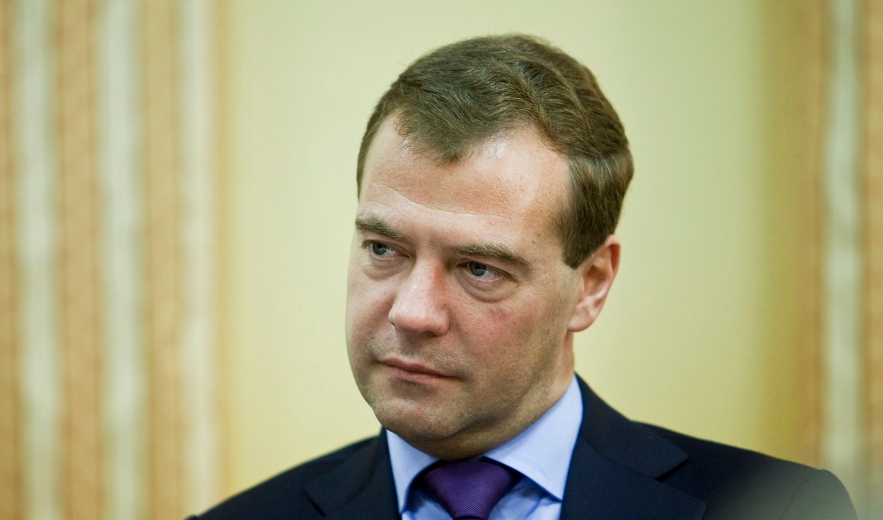 Rysslands tidigare president och premiärminister Dmitrij Medvedev. Arkivbild. Foto: Sara Johannessen Meek/NTB/TT
