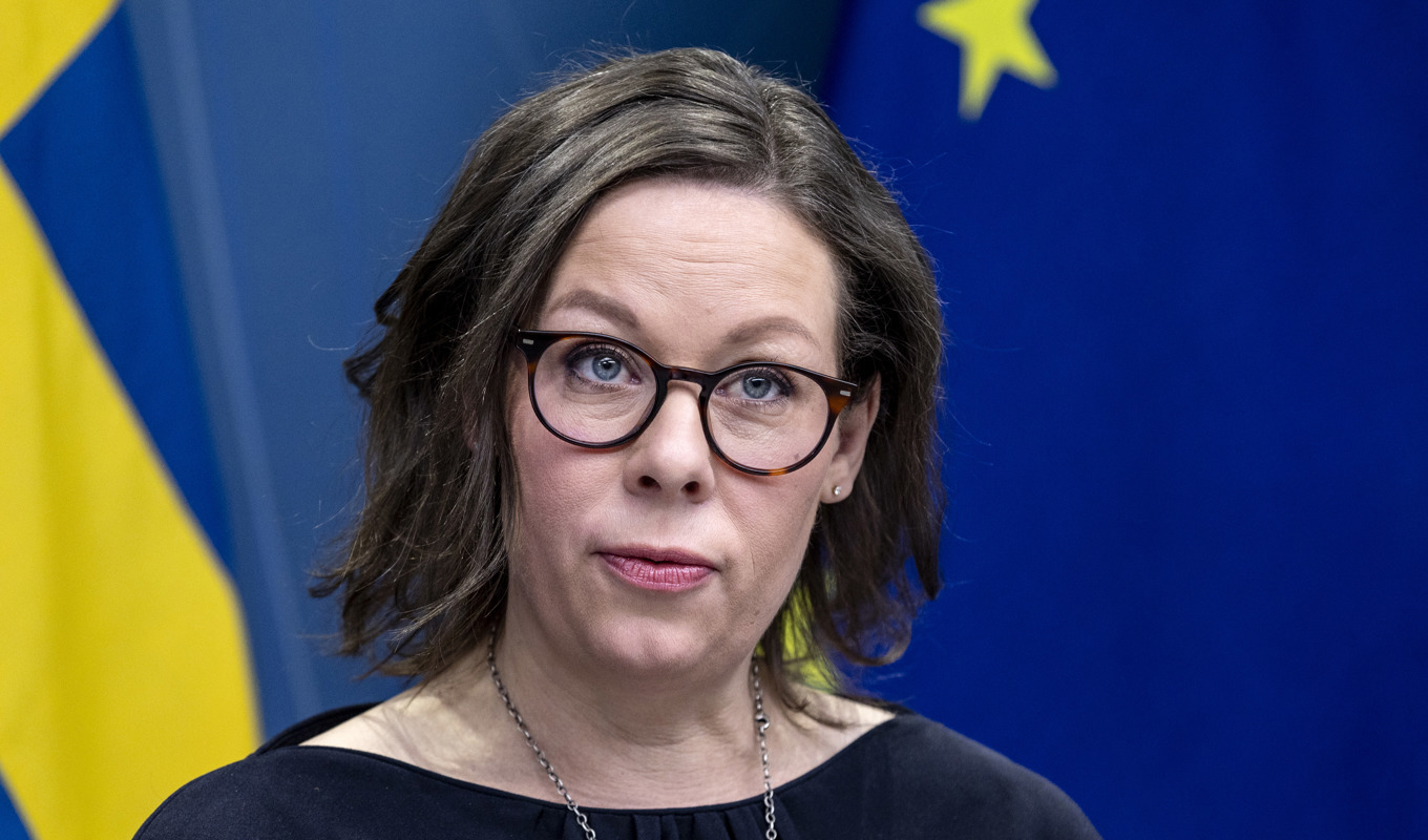 Migrationsminister Maria Malmer Stenergard (M). Arkivbild. Foto: Christine Olsson/TT