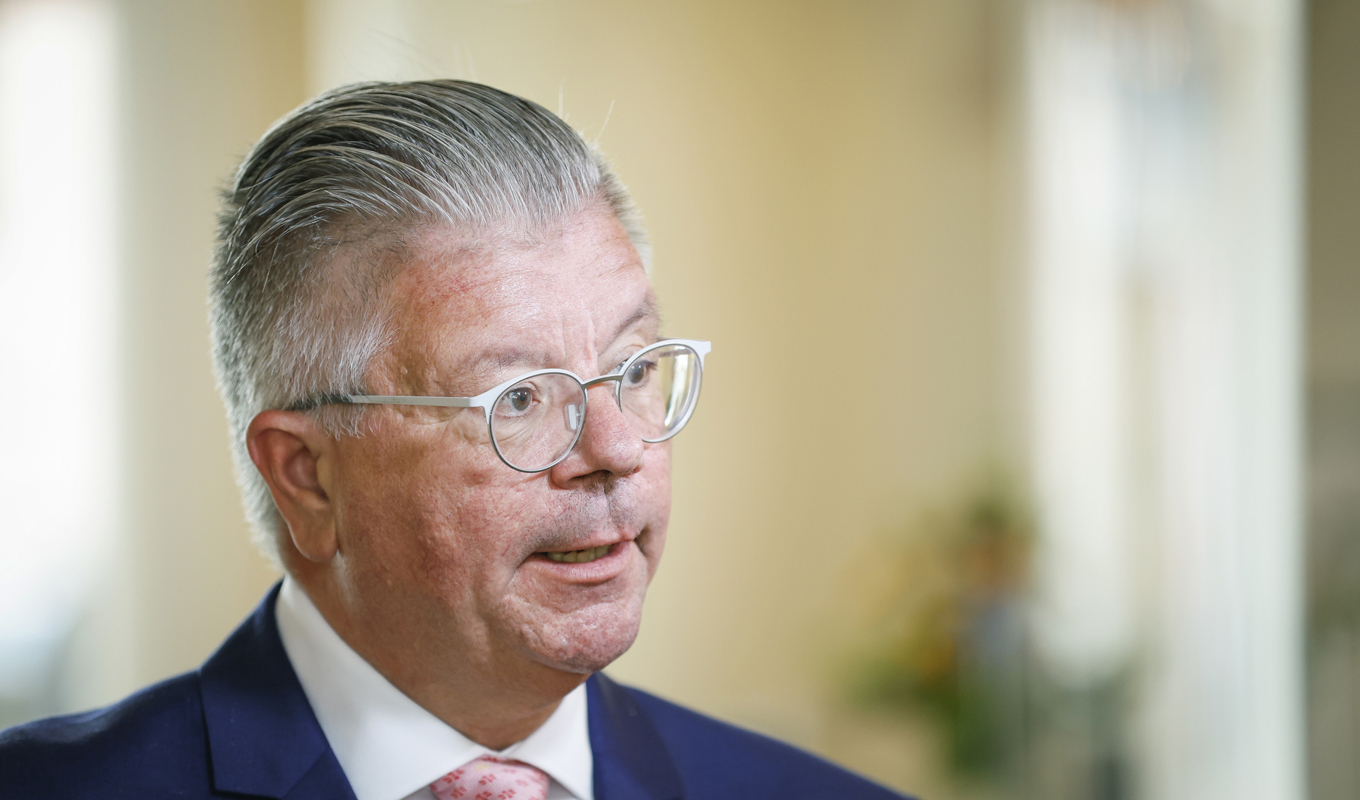 Försvarsberedningens ordförande Hans Wallmark (M). Arkivbild. Foto: Christine Olsson/TT