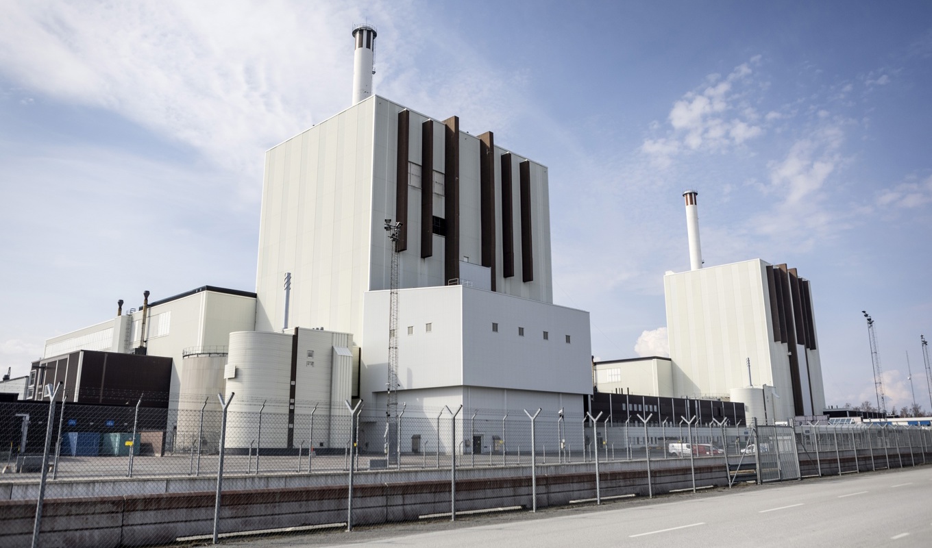 Kärnkraftverken Forsmark 1 och 2. Arkivbild. Foto: Christine Olsson/TT